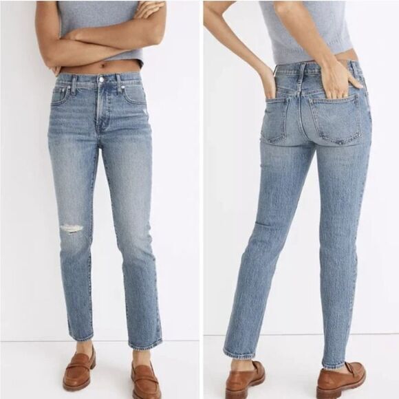 NEW Madewell Mid-Rise Perfect Vintage Jean  Ainsdale Wash, 31‎ - Picture 1 of 16